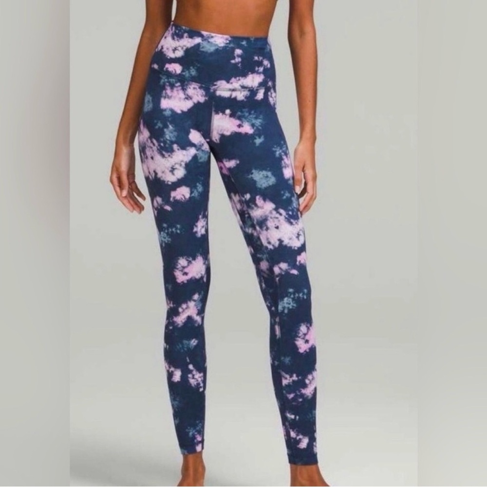 Lululemon Athletica Tie-Dye Align Leggings